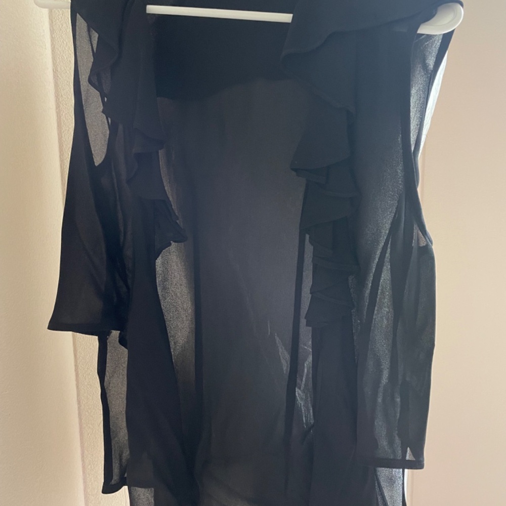 New Georges Marciano dressy plunging wrap around size s/m - Picture 5 of 5